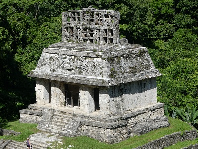 zona arqueológica de Palenque detalles