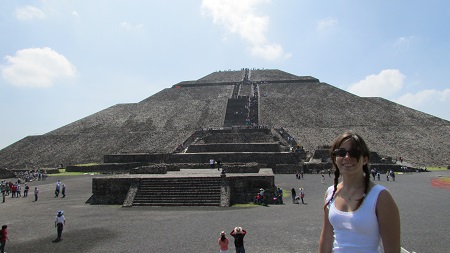 Morganita au Mexique, Teotihuacan