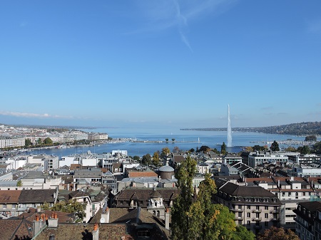 Vista de Ginebra