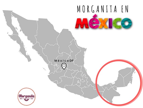 Yucatan México mapa