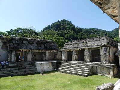 zona arqueológica de Palenque observatorio